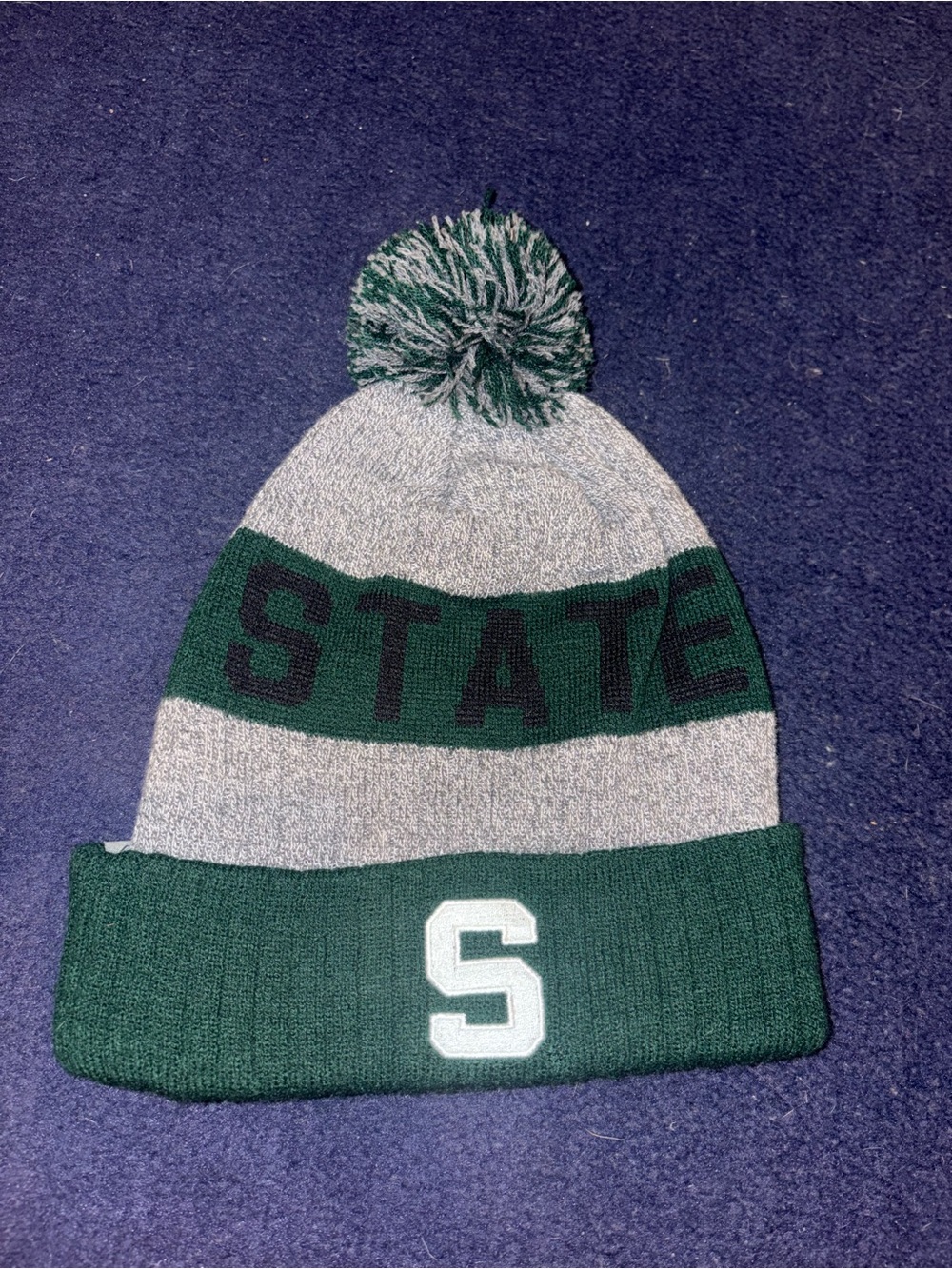Michigan State Spartans Winter Knit Hat Cap